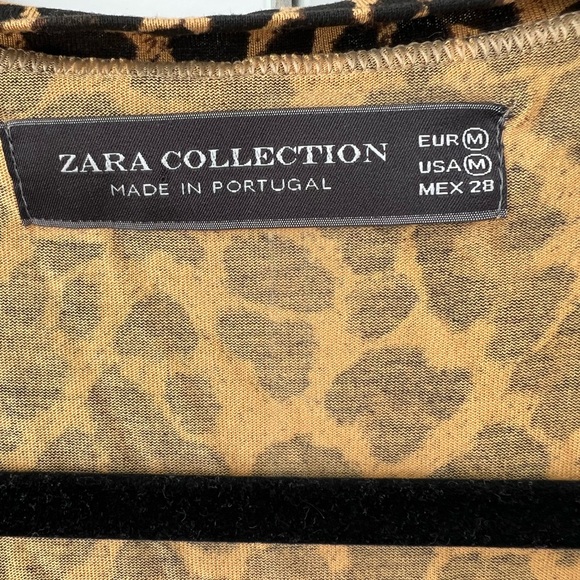 Zara Leopard Top - Picture 2 of 3